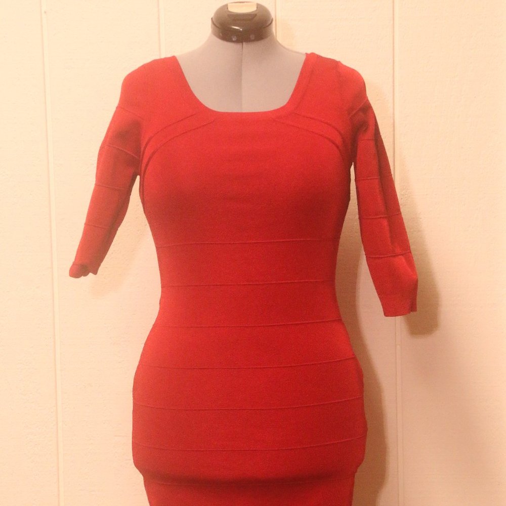 KARDASHIAN KOLLECTION BANDAGE DRESS SIZE XL
